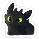 😙 emoji Toothless Telegram sticker 20 of 21