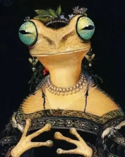 🐸 emoji Mr Mrs Miss Queen King @MyselfMeandIo Telegram sticker 13 of 50