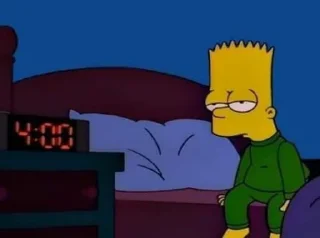 Sticker from The Simpsons @stickee