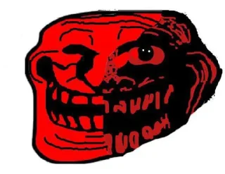 ☺️ emoji Trollface Telegram sticker 22 of 62