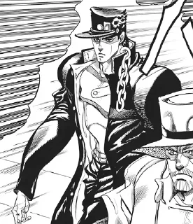 Sticker from Jotaro @adapterofsociety