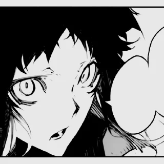 🕷 emoji ֝֝ ֝ akutagawa ៸ @mistysawa Telegram sticker 19 of 60