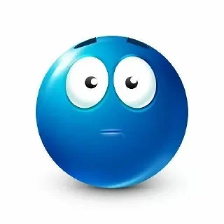 🌟 emoji Blue circle face | @byverrmy Telegram sticker 23 of 81