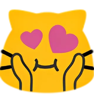 😍 emoji blobcats2 by @kouseki Telegram sticker 24 of 120