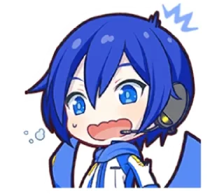 😧 emoji KAITO Telegram sticker 5 of 13