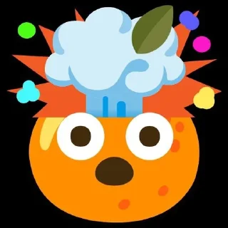 🌟 emoji Apelsin Telegram sticker 17 of 47
