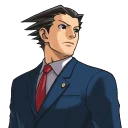 😕 emoji Ace Attorney Telegram sticker 10 of 119