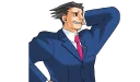😅 emoji Ace Attorney Telegram sticker 21 of 119