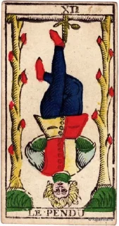 🙃 emoji Tarot de Marseille Telegram sticker 13 of 22