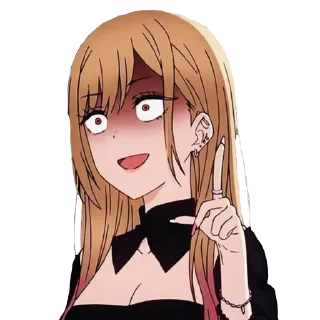😳 emoji Marine Kitagawa Telegram sticker 7 of 33