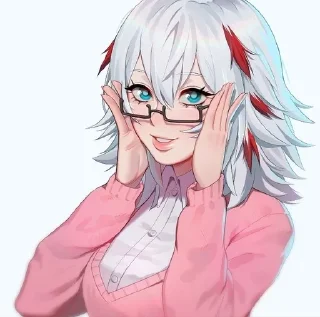 🌟 emoji Анж | Фуюми Тодороки. Telegram sticker 6 of 72