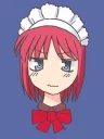 😒 emoji Maids Telegram sticker 2 of 9
