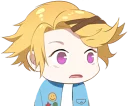 😧 emoji Mystic Messenger LINE Telegram sticker 11 of 45