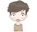 Sticker from Cute Boy