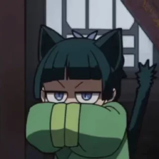 😣 emoji 三葉のテーマ Telegram sticker 24 of 36