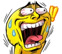 😱 emoji Mr. Emoticon 4-8 Telegram sticker 20 of 120