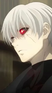 👍 emoji kaneki Telegram sticker 9 of 17
