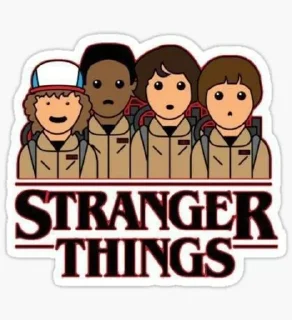 🌟 emoji ❤️Stranger🎀 Things 💗 Telegram sticker 11 of 36