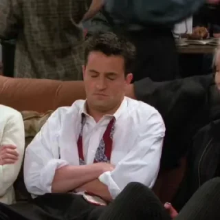 ☁️ emoji Chandler Bing ; @icarusfalls Telegram sticker 9 of 39