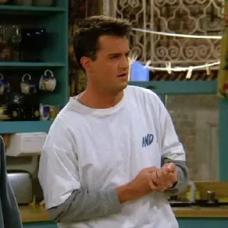 ☁️ emoji Chandler Bing ; @icarusfalls Telegram sticker 10 of 39