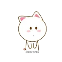 🤦‍♂️ emoji Cute Kitty- @MochaStickers Telegram sticker 7 of 10