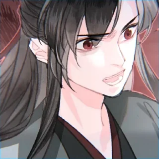 🪭 emoji Yiling Laozu ੭੭ Telegram sticker 24 of 42