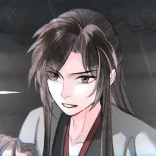 🪭 emoji Yiling Laozu ੭੭ Telegram sticker 19 of 42