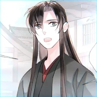 🪭 emoji Yiling Laozu ੭੭ Telegram sticker 8 of 42
