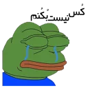 😔 emoji persian pepe Telegram sticker 11 of 23