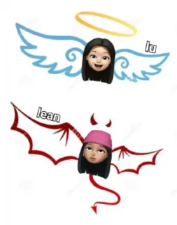 Sticker from lean&lu