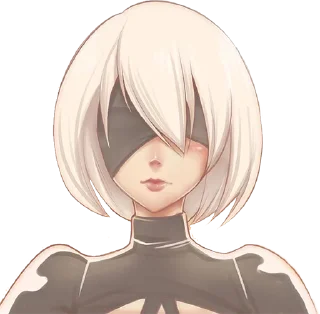 😳 emoji 2B by @Nihilistic Telegram sticker 17 of 37