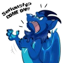 😡 emoji Exodus Arias General Telegram sticker 6 of 15