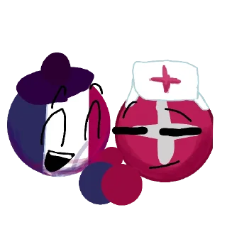 👍 emoji Country balls | @glithy_rodamrix Telegram sticker 17 of 44