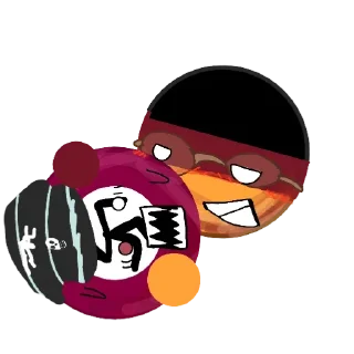 ❤ emoji Country balls | @glithy_rodamrix Telegram sticker 5 of 44