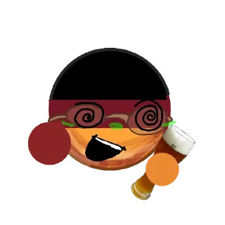 🐦 emoji Country balls | @glithy_rodamrix Telegram sticker 19 of 44