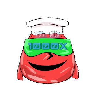Sticker from Kool aid
