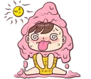 Sticker from Boobib - Hot Summer