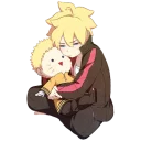 😔 emoji Uzumaki Boruto by Roka Telegram sticker 18 of 48