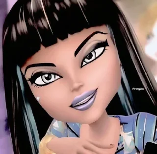 😈 emoji Cleo De Nile Telegram sticker 10 of 10