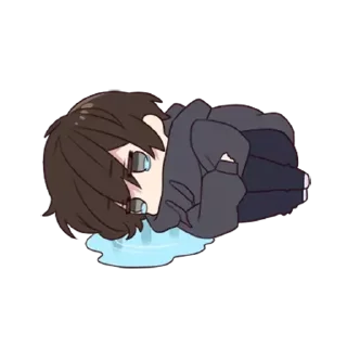 😭 emoji (Menhera-kun) 2 by: @awesome_fun3 Telegram sticker 6 of 94