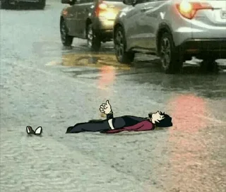 🚶‍♂ emoji anime mood² @softae Telegram sticker 13 of 120