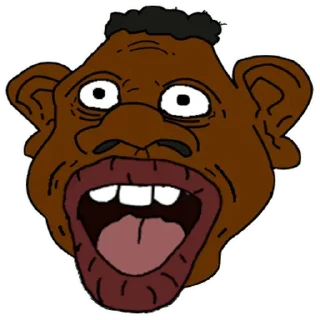 🦍 emoji Avoid monkeys Telegram sticker 8 of 115