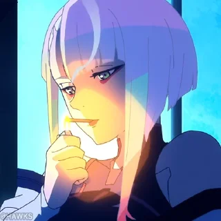 🚀 emoji 🌒 Lucy (@TodorokiShouto) Telegram sticker 5 of 80