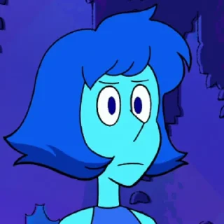 😶 emoji Lapis lazuli Telegram sticker 6 of 25