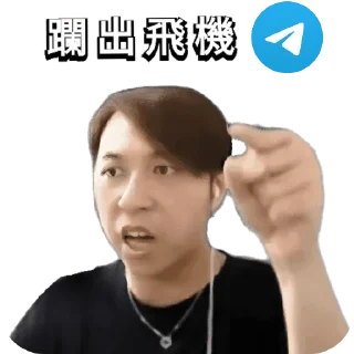✈ emoji 日更谷友共享 🌼 Telegram sticker 13 of 13
