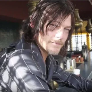 😊 emoji Norman Reedus @Nekostickerss Telegram sticker 11 of 115