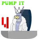 ⬆️ emoji THE DEN Telegram sticker 5 of 8