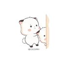 😤 emoji Fatty Cat😽- @MochaStickers Telegram sticker 7 of 11