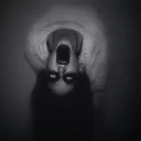 😨 emoji Horror by @creepyhorrorgifs Telegram sticker 5 of 43
