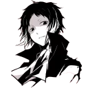 Sticker from Akutagawa Ryunosuke by Roka